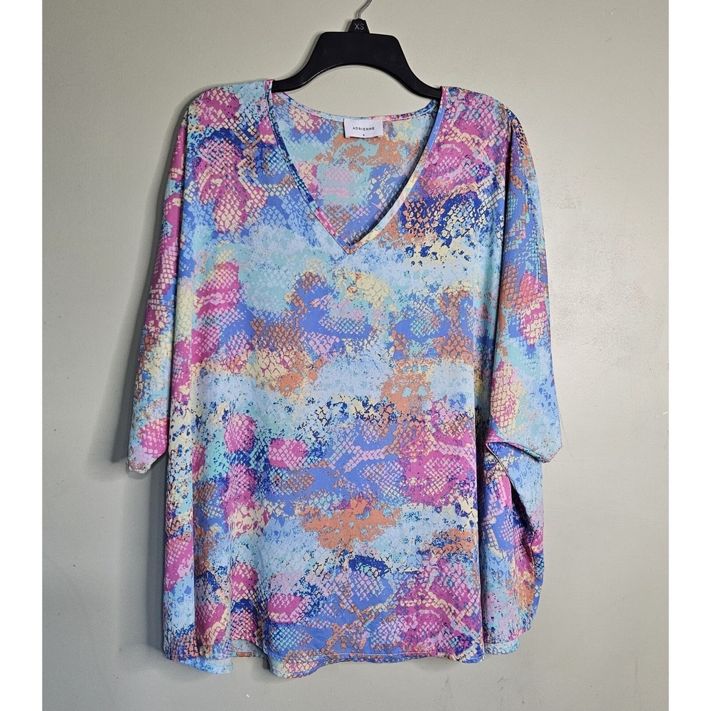 💙Adrienne Blouse Light Color Multicolor Size S💜